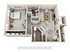 The Lakehouse Apartments The Beach House 3D Floor Plan The Lakehouse Apartments The Beach House 3D Floor Plan
